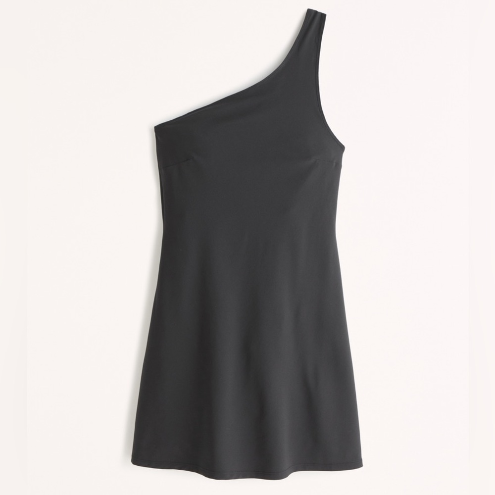 Abercrombie One-Shoulder Mini Travel Dress